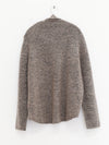 SWAYING 25 Autumn and Winter Lapel Twisted Cashmere Blend Cardigan SW-SW25AW1T33C3S4-TH Camel Black